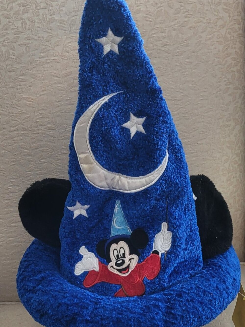 Disney Parks Sorcerer's Apprentice Mickey Mouse Magic Kingdom Wizard Hat Small
